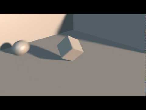 first motion blur test on Blender
