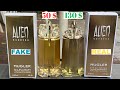 Fake vs Real Mugler Alien Goddess Perfume