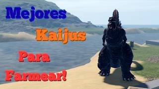 Los 3 MEJORES Kaijus para FARMEAR en Kaiju Alpha! | Roblox