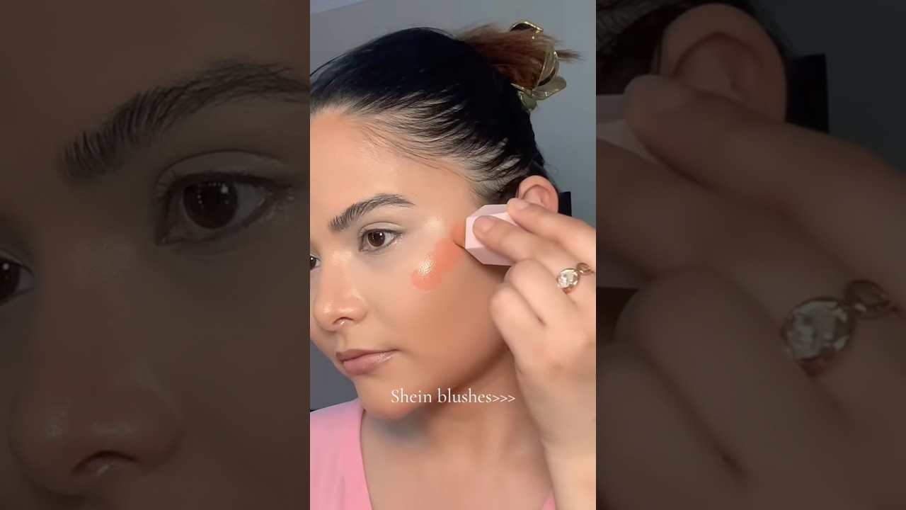 Trying Shein Blush💛,