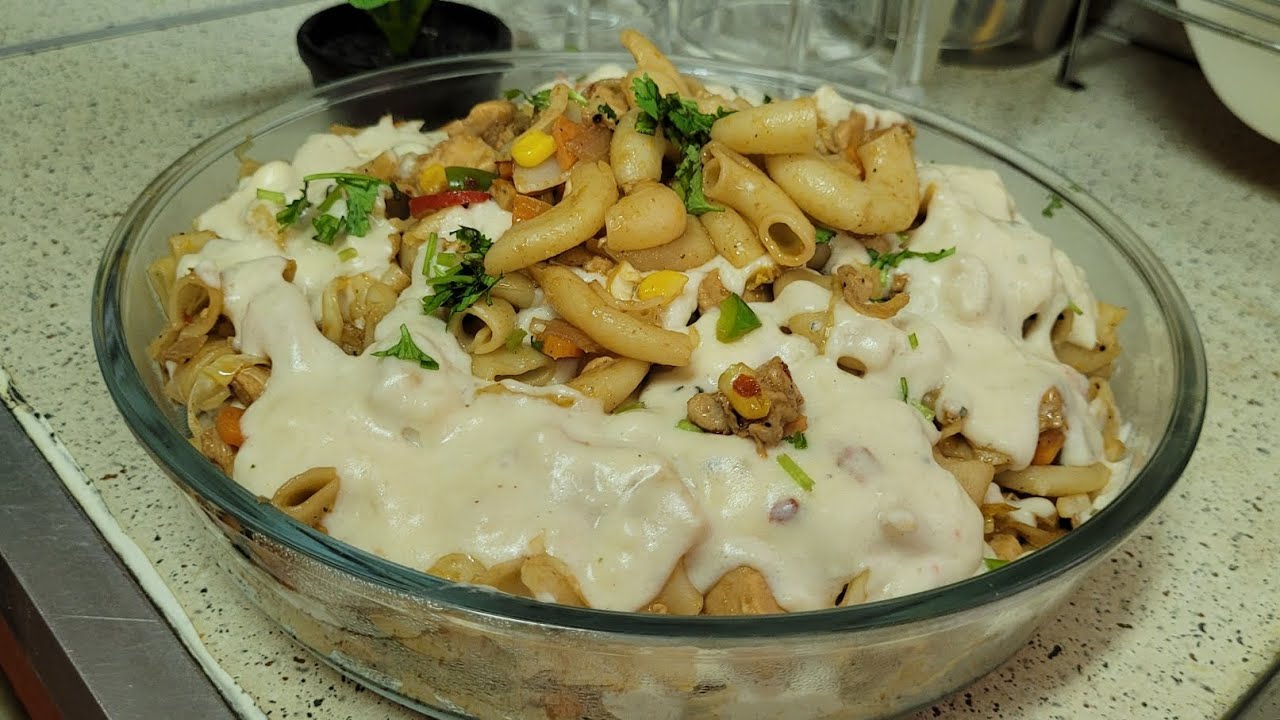 WHITE SAUCE PASTA KI RECIPE!!! YouTube