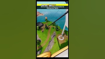 Zipline malfunction in Fortnite 🫣