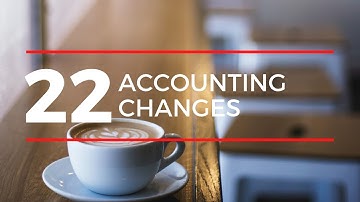 Accounting Changes and Error Analysis: Intermediate Accounting Chapter 22