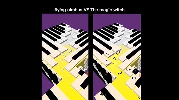 Flying nimbus VS The magic witch. Which is actually better? | Dancing line