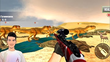 Dinosaur Hunting Game | Jungle Deer Hunting - android gameplay
