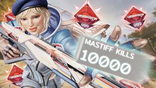 WHAT 10000 MASTIFF KILLS LOOKS LIKE