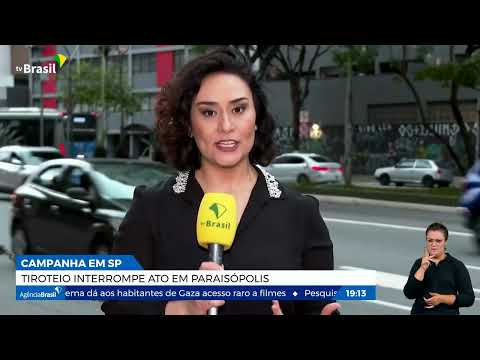 Tiroteio interrompe ato de campanha em Paraisópolis