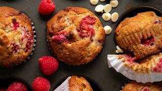 White Chocolate Raspberry Muffins screenshot 4