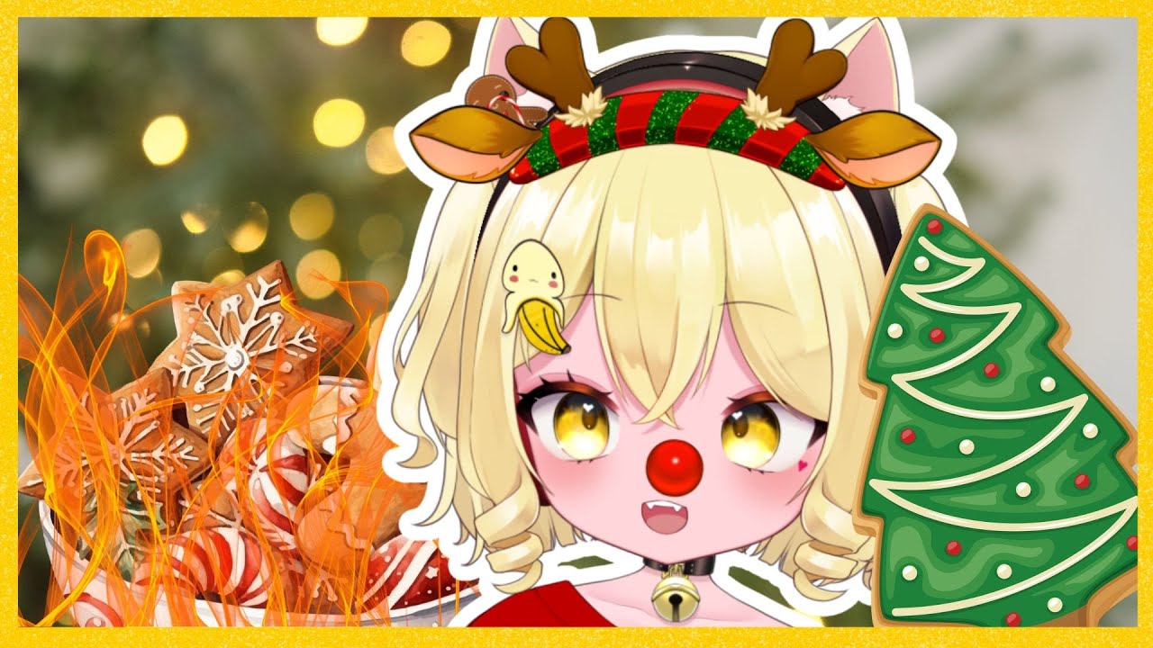 VTUBER NEET BAKES CHRISTMAS COOKIES!! How cursed can this get?? YouTube