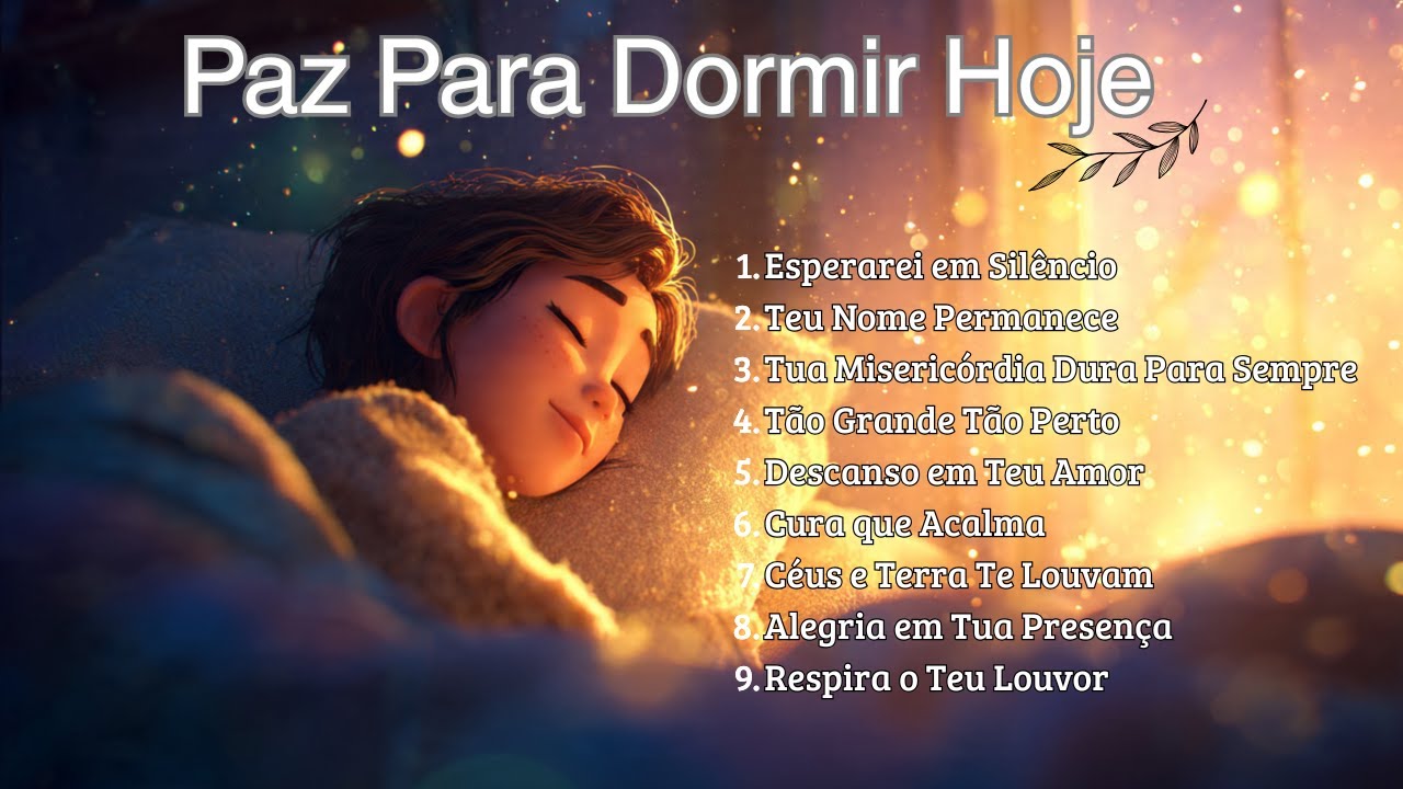 Salmos Cantados para Dormir Profundamente | Paz, Descanso e Presença de Deus