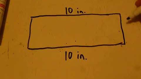 Drawing a Rectangle with a Given Perimeter