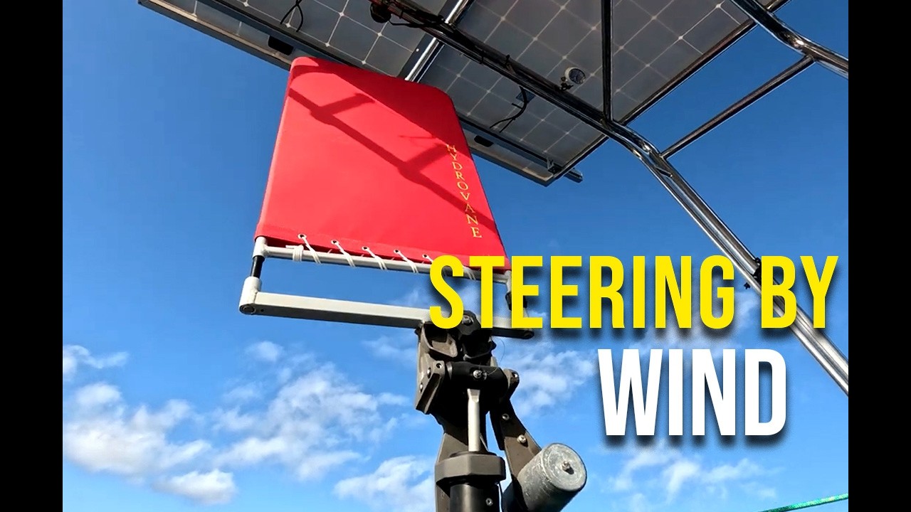 ⁣How We Use Our Hydrovane Wind Self-Steering
