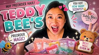 I Bought HOW MANY Scents?! 😳 | Teddy Bee's Wax Co. May Preorder Haul 🐝