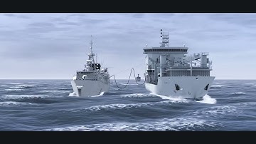 K-Sim Navigation -  Replenishment At Sea (RAS) Simulation
