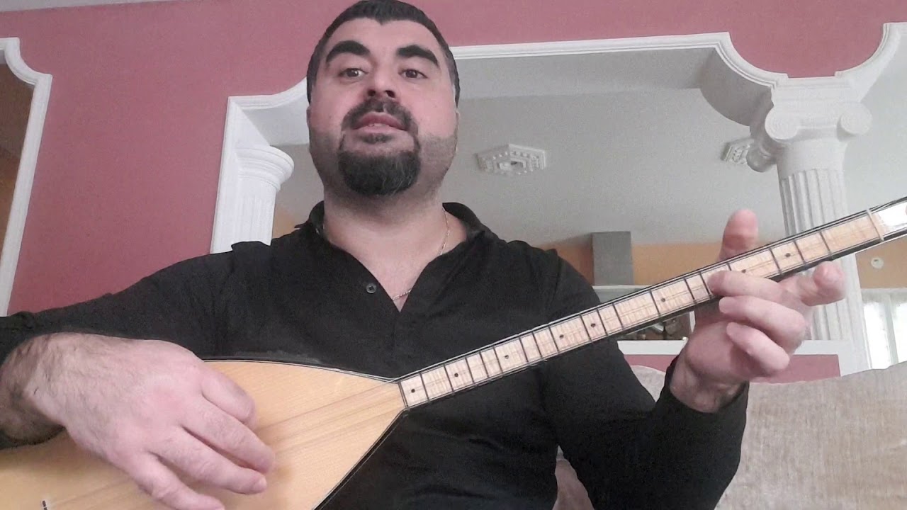 kime kinettin de giydin alları solfej bağlama dersi nota