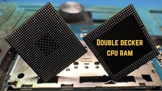 Samsung double decker CPU clean and Reballing tutorial
