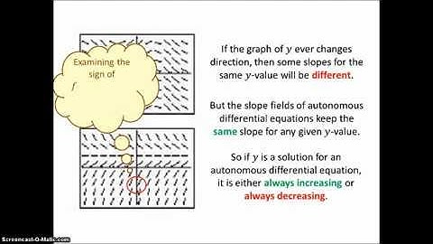 Autonomous Differential Equations 8 18 14