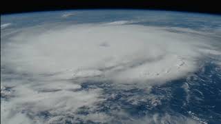 Expedition 71 International Space Station Flyover of Hurricane Beryl - Monday, July 1, 2024