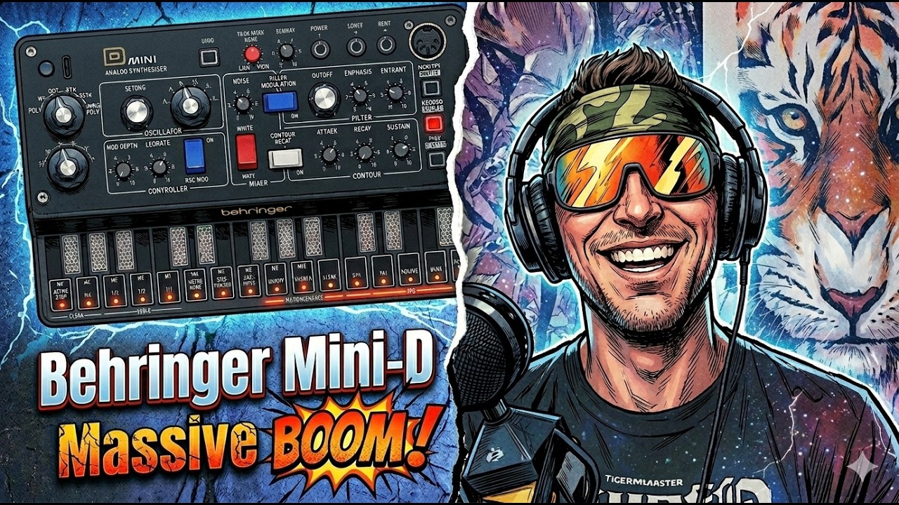 Behringer Mini-D: The Budget Synth Everyone Wants! | THAT SYNTH SHOW