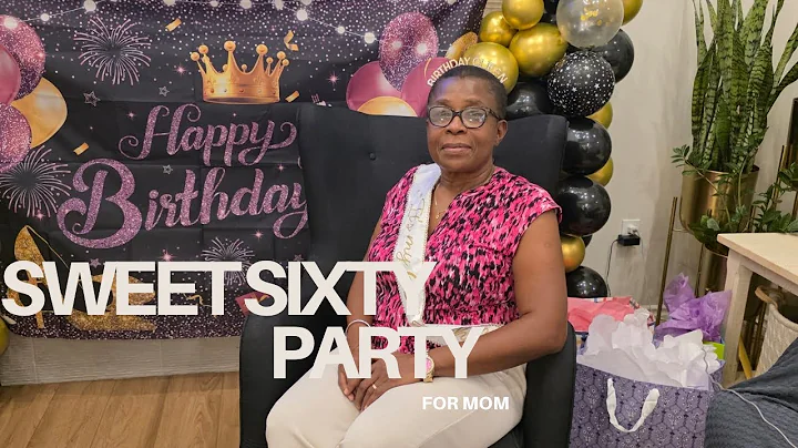 My mom’s 60th Birthday Celebration | She did not expect this!!