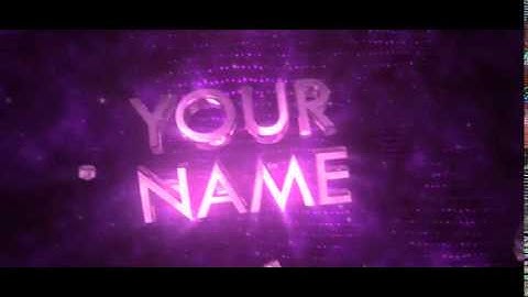 FREE Colorful Intro Template #41 (Готовое 3D интро,создать интро для youtube)