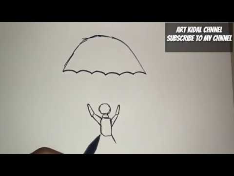 Video: Cara Melukis Payung Terjun