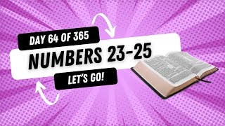 Numbers 23-25 // Experiencing God 365 Days Through the Bible - Day 64