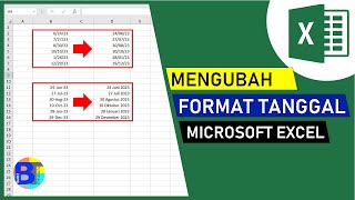 Cara Mengubah Format Tanggal di Excel | Belajar Excel Pemula