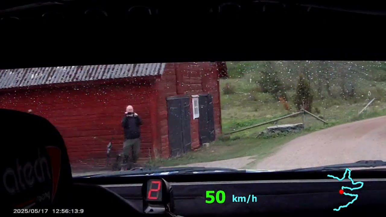 Badhotellet Rallyt 2025 ss1, David Lindström