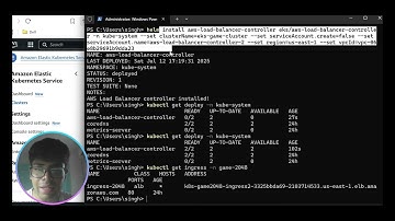 Deploy a classic 2048 game on Amazon EKS Cluster | Serverless Compute(Fargate) | ALB