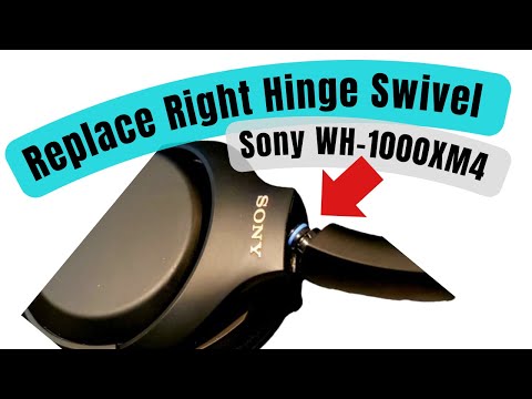 Как заменить правую часть шарнира на Sony WH-1000XM4 | Ремонт | Сломанные наушники