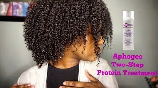 First Time Trying Aphogee Protein Treatment