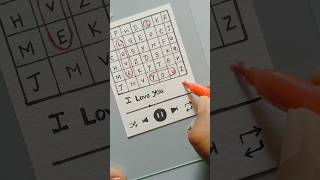 Spotify playlist card diy | Cute gift idea #diy  #giftideas #shorts #subscribe