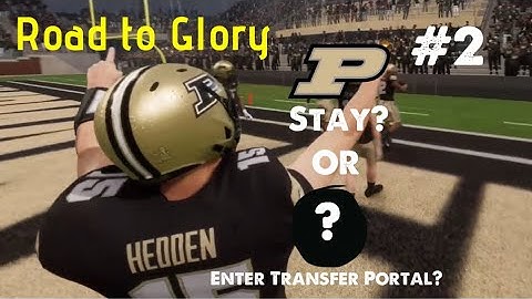 Do We Stay Or Enter the Transfer Portal?? - College Football 26 Road to Glory Ep. #2