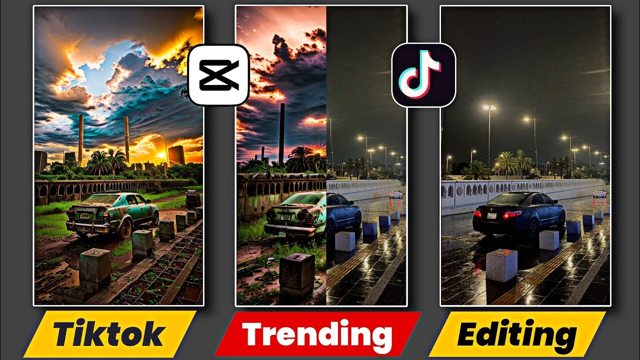 Trending Tiktok Editing In Capcut - AI Scene Video Editing - Before ...