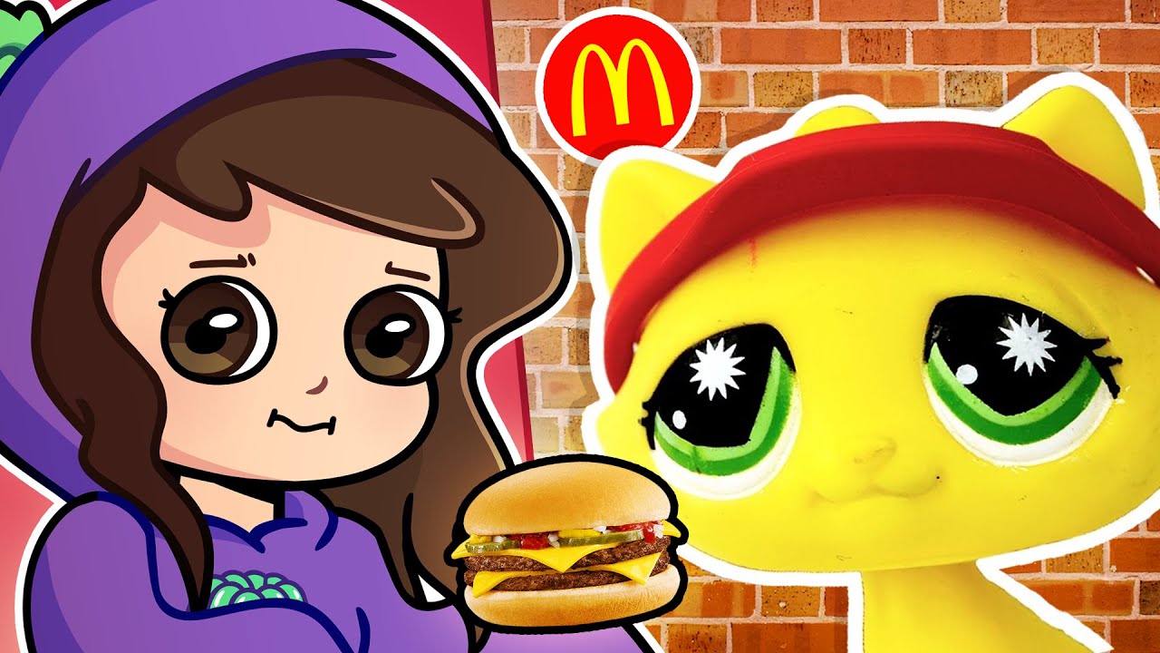 Reacting To My Old Videos: LPS McDonald's - YouTube