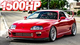 3 PERFECT 1500HP Supras "The Evil Triplets" 55PSI + 9500RPM (4500HP Worth of 2JZ!) screenshot 4