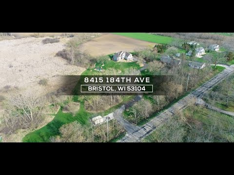 8415 184th Ave, Bristol, WI home video tour