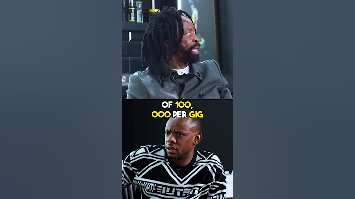 Casper Nyovest was one of the first to charge R100k?