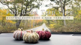 Fall Family Adventures: Boston, Cape Code & a special NYC dinner | VLOG