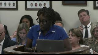 The Scea President Dena R . Crews Speaks On H. 5483