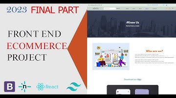 BUILD and Deploy a Modern REACT.Js  Ecommerce Application | FINAL PART #ecommercewebsite | react