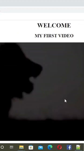 CREATE VIDEO PLAYER IN HTML USING NOTEPAD VIDEO TAG HTML VIDEO TAG create-video-player-in-html-using-notepad-video-tag-html-video-tag