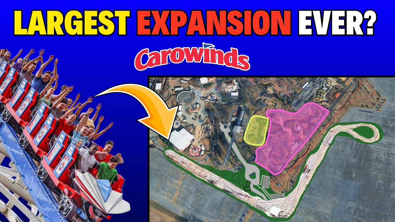 ArieForce One Could Be the Start of Carowinds’ BIGGEST Expansion Yet 👀
