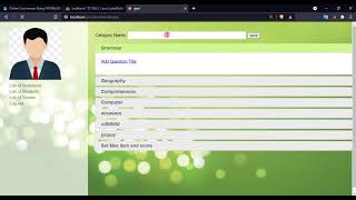 Online Courseware Web App in PHP