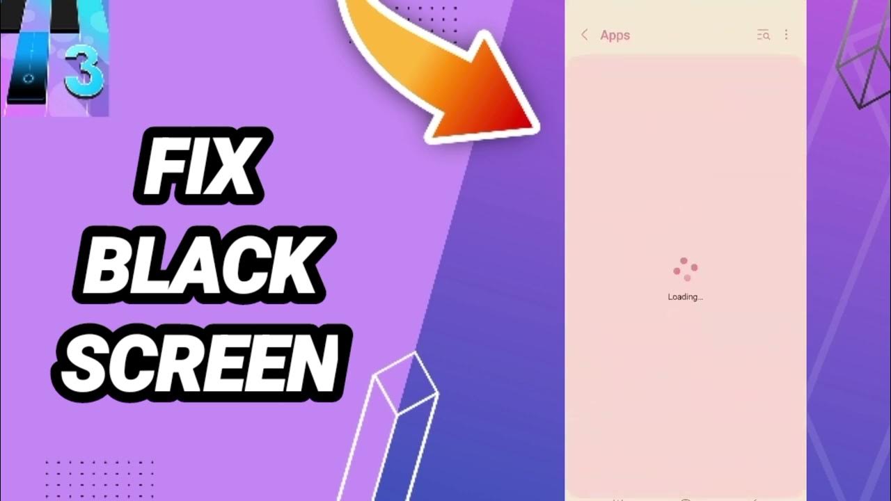 How To Fix Black Screen On Magic Tiles 3 App 2024 YouTube