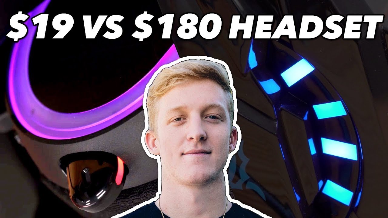 19 Headset Vs. Tfue's 180 Headset We Try Cheap Vs. Expensive Gaming