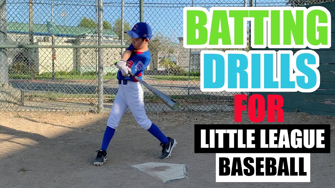 baseball-batting-drills-little-league-baseball-youtube