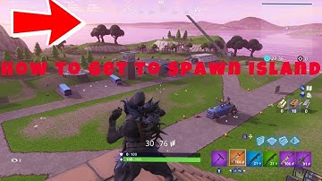 HOW TO GET TO SPAWN ISLAND *WORKING NOW!!!*