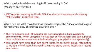 Oracle Cloud Platform Application Integration Specialist ( 1Z0-1042-21 ) Profile